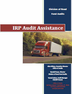 IRP Audit Assistance Manual Cover Photo