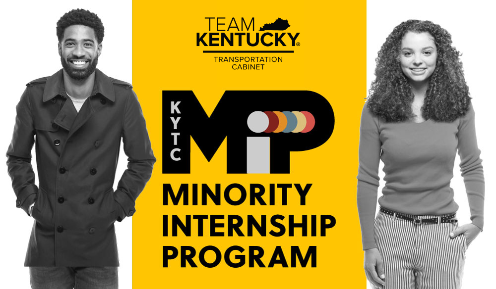 Minority Intership Program Logo with two Interns