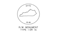 Right-of-Way Monument Map