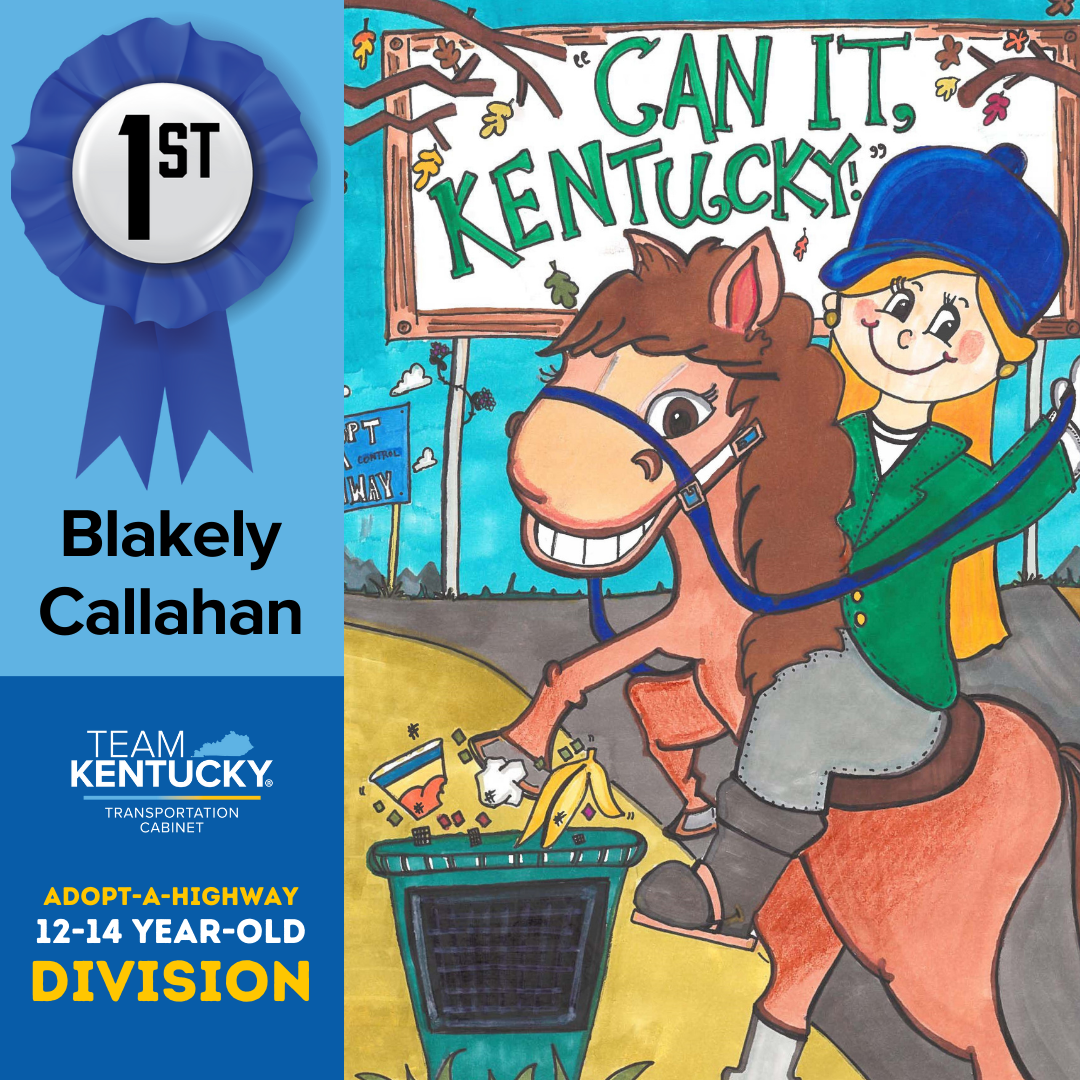 1st Place - Blakely Beth Callahan - 14 yrs old - South Larel High School