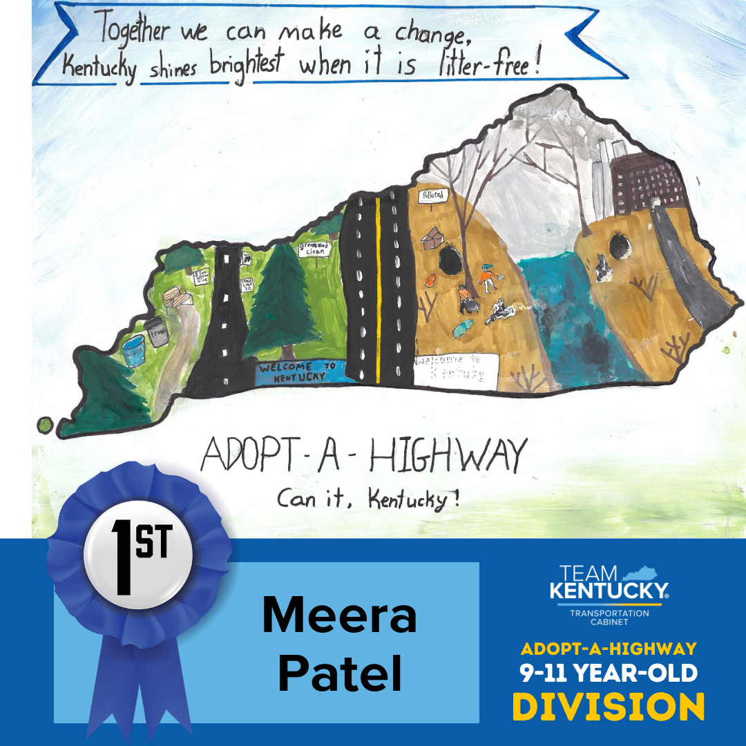 1st Place - Meera Patel - 9 yrs old - Good Shepherd School