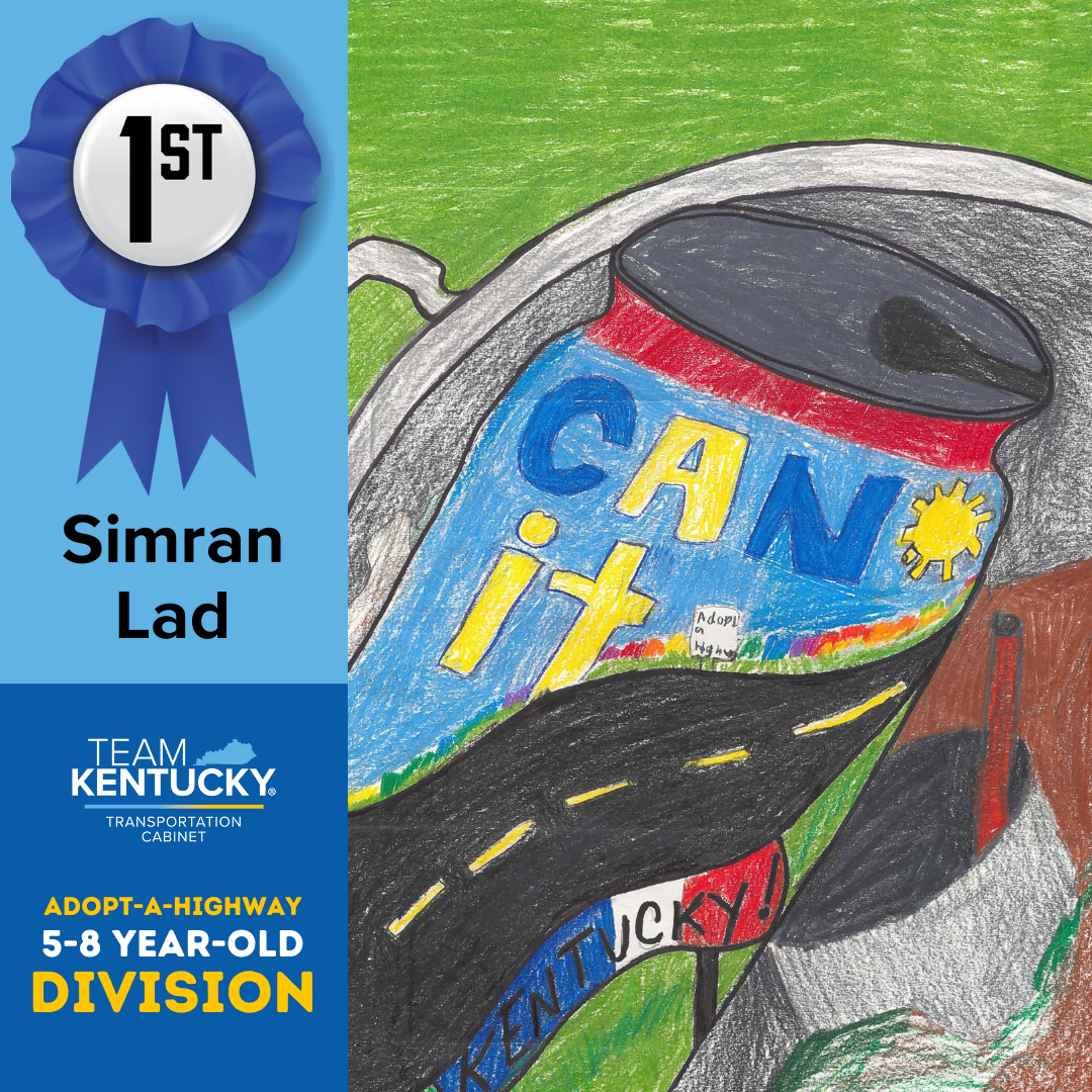 1st Place - Simran Lad - 8 yrs old - Mann Elementary