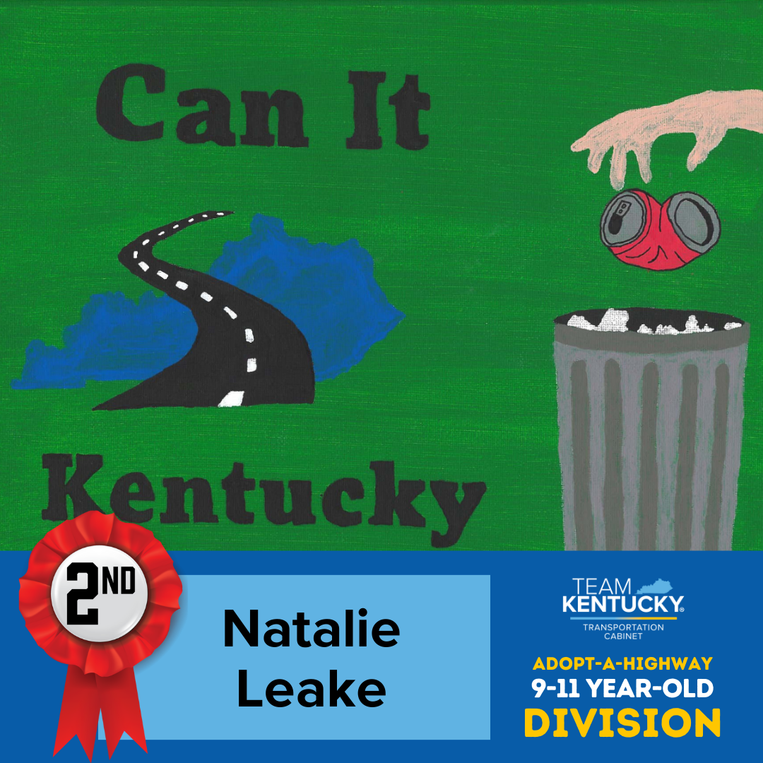 2nd Place - Natalie Leake - 11 yrs old - Old Kentucky Home Middle School