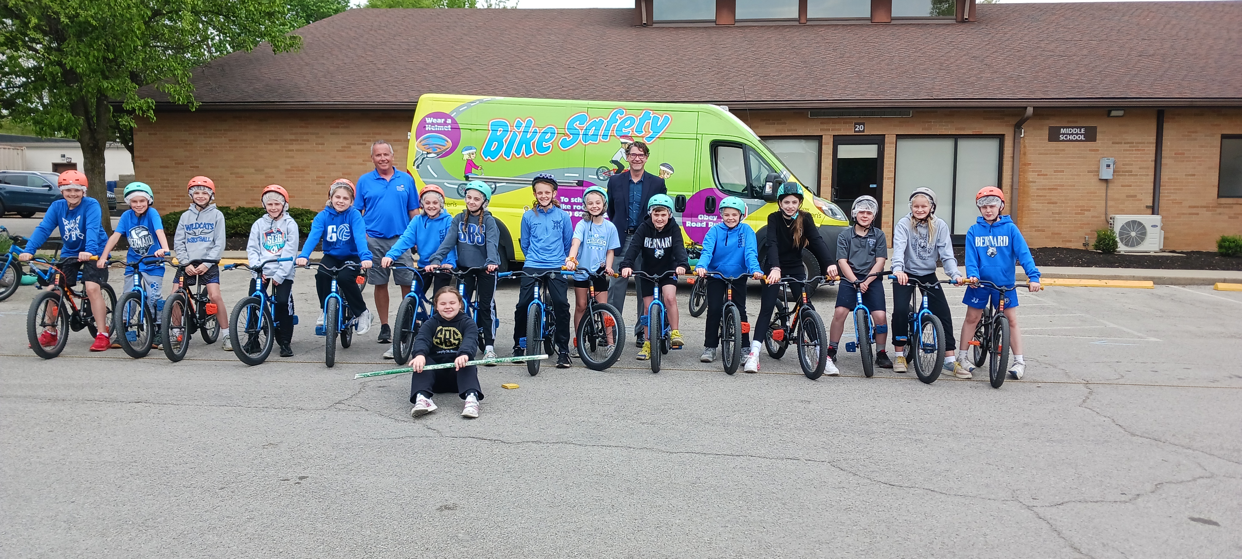Norton Children's Hospital Bike Safety Rodeo Program participants