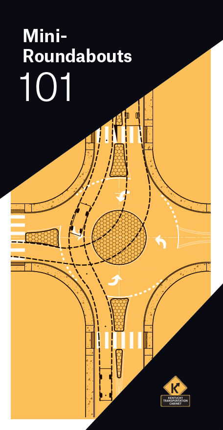 Brochure cover for Mini-Roundabouts 101