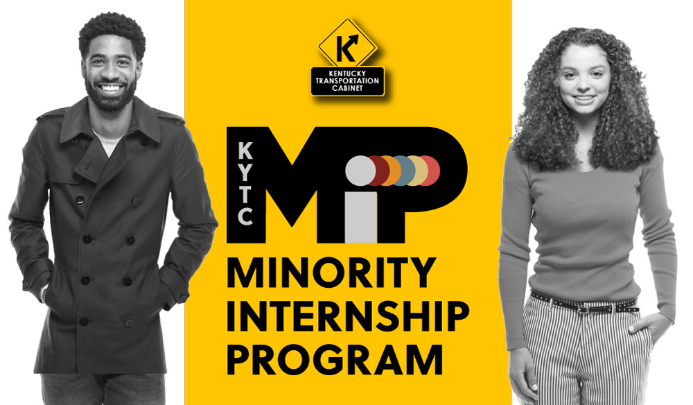 Minority Intership Program Logo with two Interns