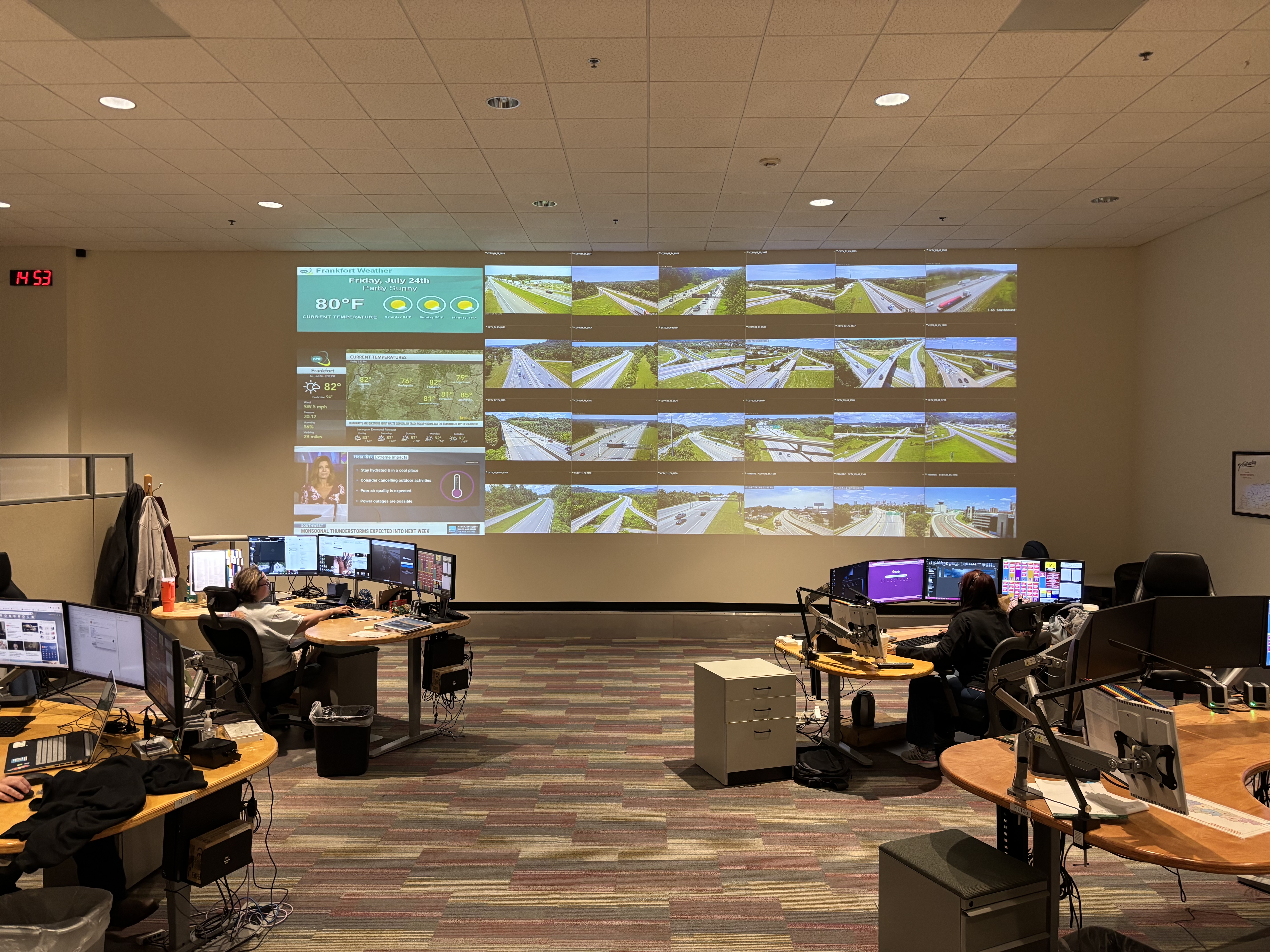 KYTC TOC montiros and desks