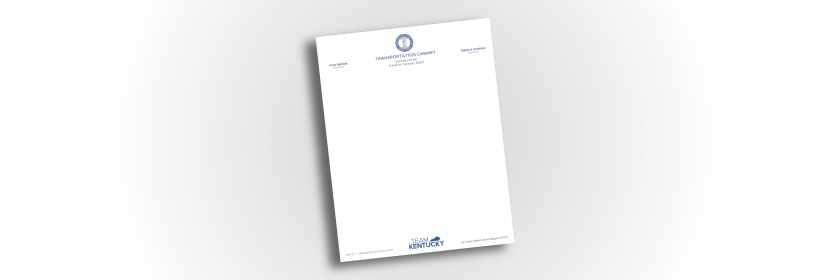KYTC Letterhead