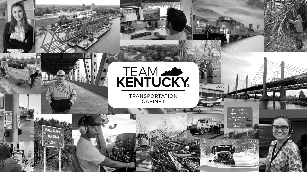 New KYTC Teams Background Black and White Collage