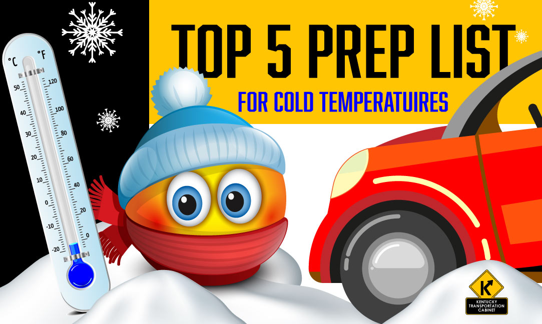 Prepare for cold temperatures
