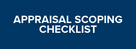 Appraisal Scoping Checklist