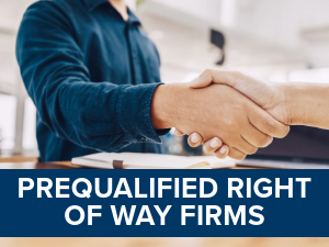 Prequalified Consulting Firms for Right of Way Services