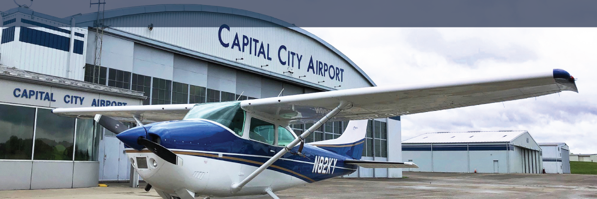 Capital City with plane